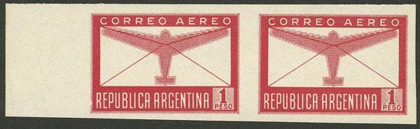 Lot 1060 - Argentina airmail - Guillermo Jalil - Philatino Auction # 2403 ARGENTINA: Lot 1060 - Argentina airmail - Guillermo Jalil - Philatino Auction # 2403 ARGENTINA: