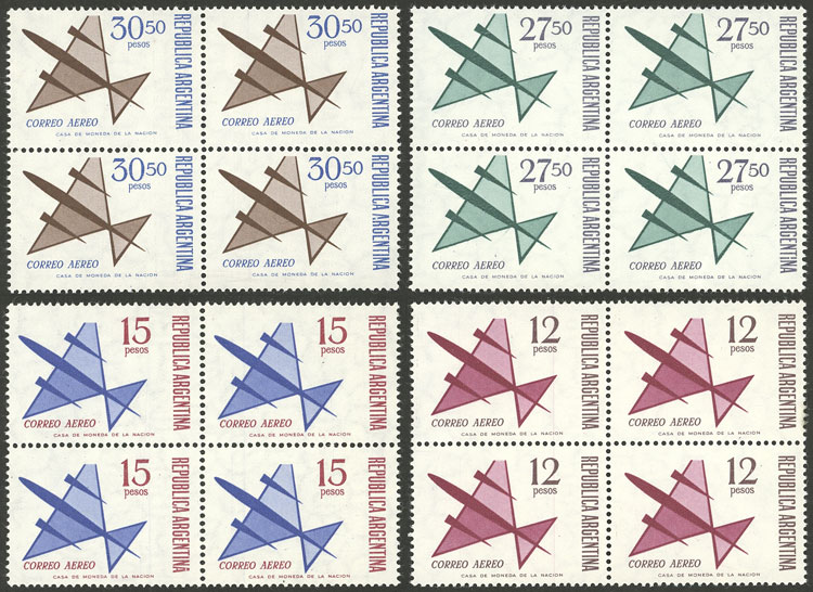 Lot 1078 - Argentina airmail -  Guillermo Jalil - Philatino Auction # 2403 ARGENTINA: 