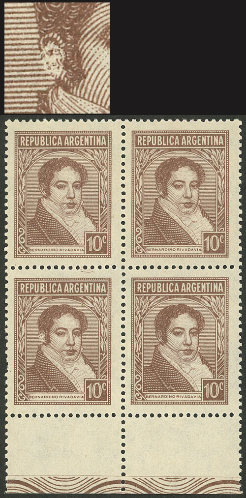 Lot 545 - Argentina general issues -  Guillermo Jalil - Philatino Auction # 2403 ARGENTINA: 