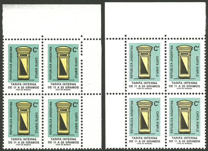 Lot 957 - Argentina general issues -  Guillermo Jalil - Philatino Auction # 2403 ARGENTINA: 
