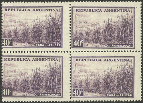 Lot 548 - Argentina general issues -  Guillermo Jalil - Philatino Auction # 2403 ARGENTINA: 