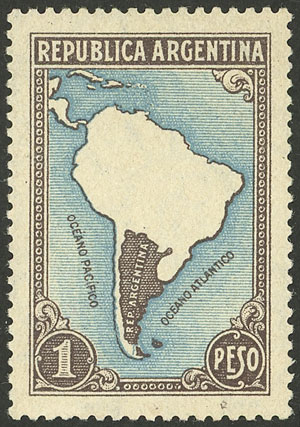 Lot 514 - Argentina general issues -  Guillermo Jalil - Philatino Auction # 2403 ARGENTINA: 