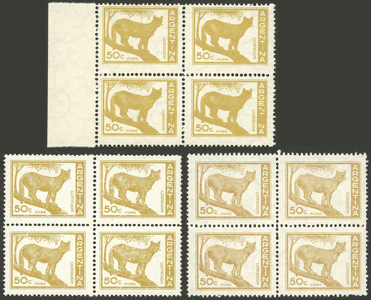 Lot 767 - Argentina general issues -  Guillermo Jalil - Philatino Auction # 2403 ARGENTINA: 