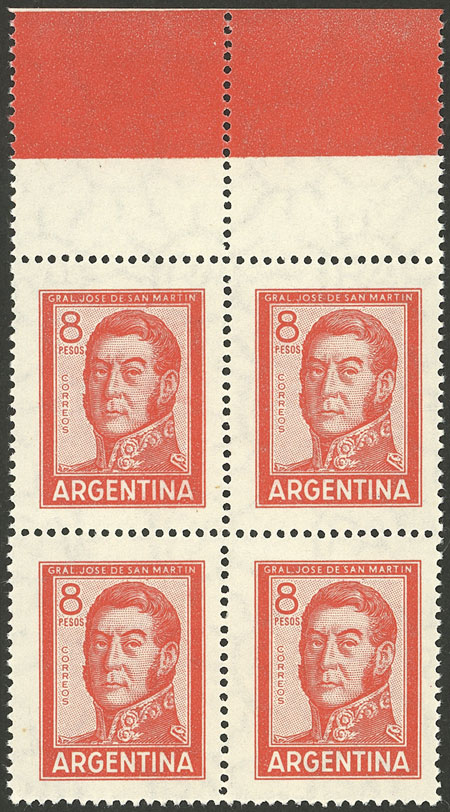 Lot 862 - Argentina general issues - Guillermo Jalil - Philatino Auction # 2403 ARGENTINA: Lot 862 - Argentina general issues - Guillermo Jalil - Philatino Auction # 2403 ARGENTINA: