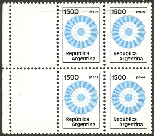 Lot 942 - Argentina general issues -  Guillermo Jalil - Philatino Auction # 2403 ARGENTINA: 