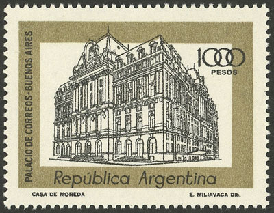 Lot 933 - Argentina general issues -  Guillermo Jalil - Philatino Auction # 2403 ARGENTINA: 