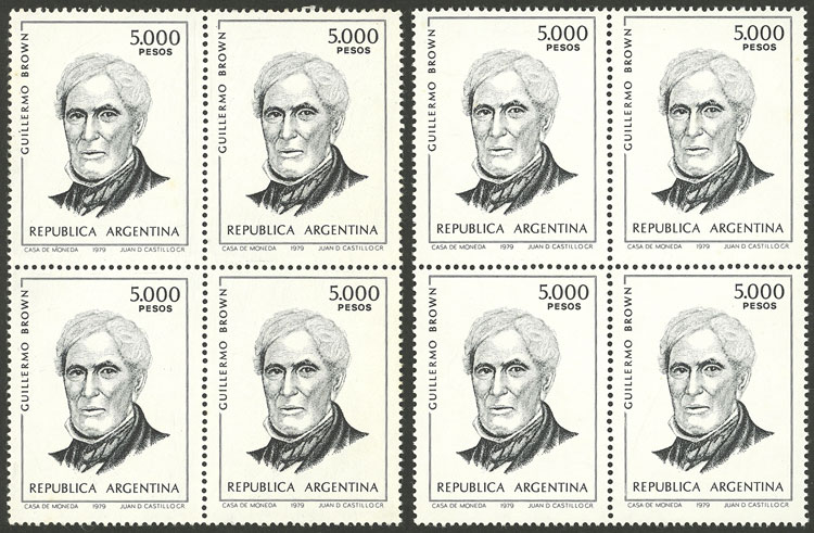 Lot 940 - Argentina general issues -  Guillermo Jalil - Philatino Auction # 2403 ARGENTINA: 