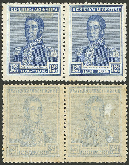 Lot 317 - Argentina general issues - Guillermo Jalil - Philatino Auction # 2403 ARGENTINA: Lot 317 - Argentina general issues - Guillermo Jalil - Philatino Auction # 2403 ARGENTINA: