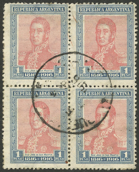 Lot 320 - Argentina general issues - Guillermo Jalil - Philatino Auction # 2403 ARGENTINA: Lot 320 - Argentina general issues - Guillermo Jalil - Philatino Auction # 2403 ARGENTINA: