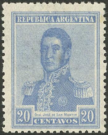 Lot 369 - Argentina general issues -  Guillermo Jalil - Philatino Auction # 2403 ARGENTINA: 