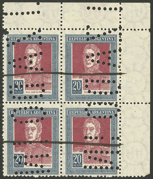 Lot 394 - Argentina general issues -  Guillermo Jalil - Philatino Auction # 2403 ARGENTINA: 