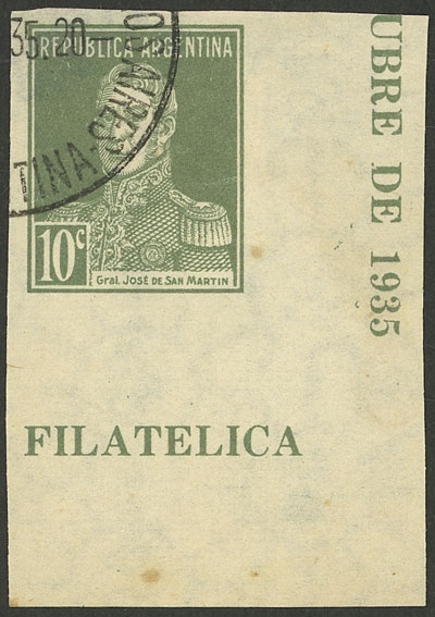Lot 495 - Argentina general issues -  Guillermo Jalil - Philatino Auction # 2403 ARGENTINA: 