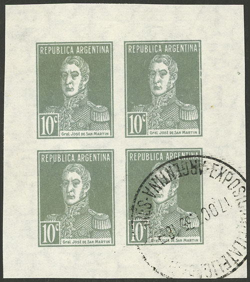 Lot 494 - Argentina general issues -  Guillermo Jalil - Philatino Auction # 2403 ARGENTINA: 