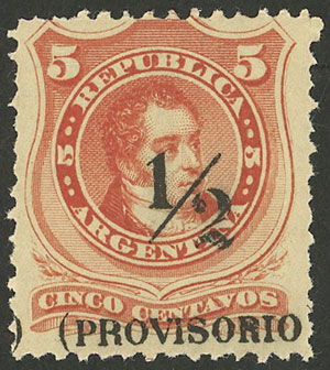 Lot 122 - Argentina general issues -  Guillermo Jalil - Philatino Auction # 2403 ARGENTINA: 