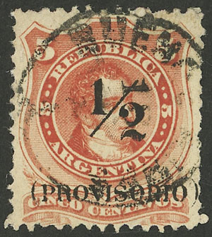 Lot 127 - Argentina general issues -  Guillermo Jalil - Philatino Auction # 2403 ARGENTINA: 