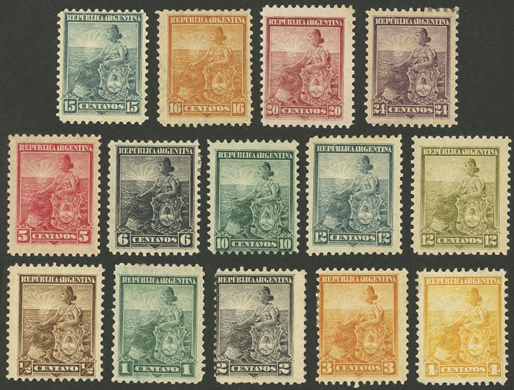 Lot 211 - Argentina general issues -  Guillermo Jalil - Philatino Auction # 2403 ARGENTINA: 