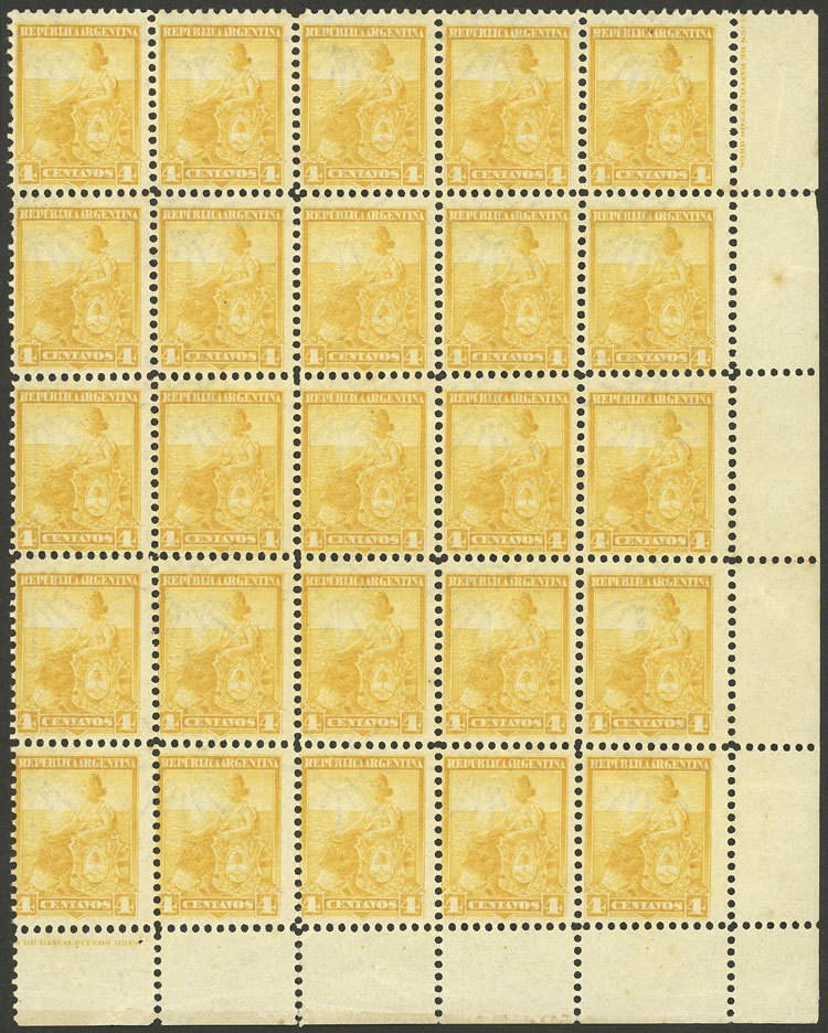 Lot 218 - Argentina general issues -  Guillermo Jalil - Philatino Auction # 2403 ARGENTINA: 