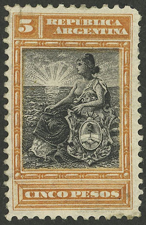 Lot 226 - Argentina general issues -  Guillermo Jalil - Philatino Auction # 2403 ARGENTINA: 