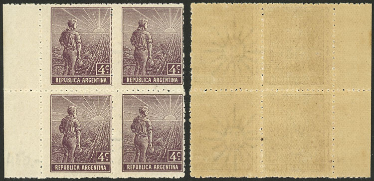 Lot 279 - Argentina general issues -  Guillermo Jalil - Philatino Auction # 2403 ARGENTINA: 