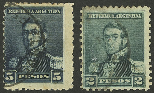 Lot 190 - Argentina general issues - Guillermo Jalil - Philatino Auction # 2403 ARGENTINA: Lot 190 - Argentina general issues - Guillermo Jalil - Philatino Auction # 2403 ARGENTINA: