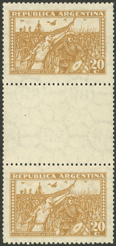 Lot 452 - Argentina general issues -  Guillermo Jalil - Philatino Auction # 2403 ARGENTINA: 