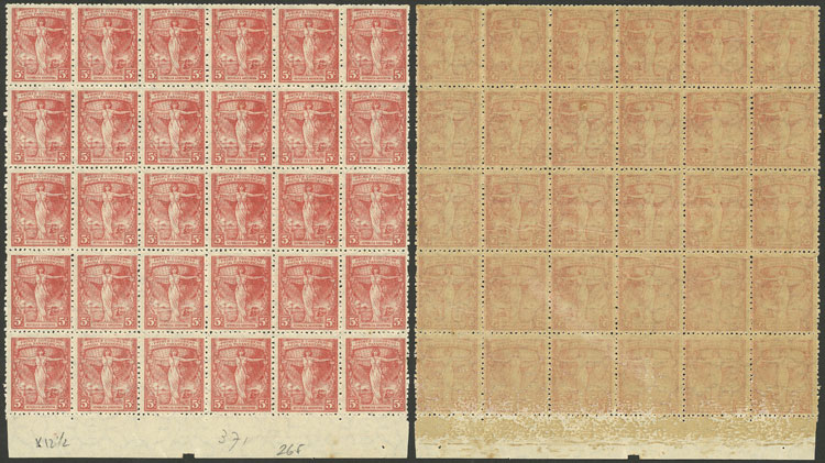 Lot 375 - Argentina general issues -  Guillermo Jalil - Philatino Auction # 2403 ARGENTINA: 