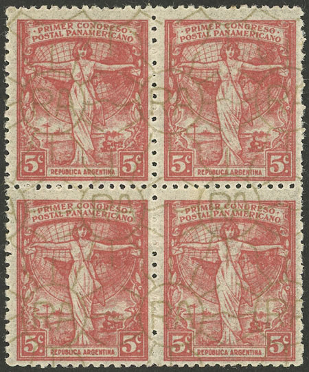 Lot 376 - Argentina general issues -  Guillermo Jalil - Philatino Auction # 2403 ARGENTINA: 