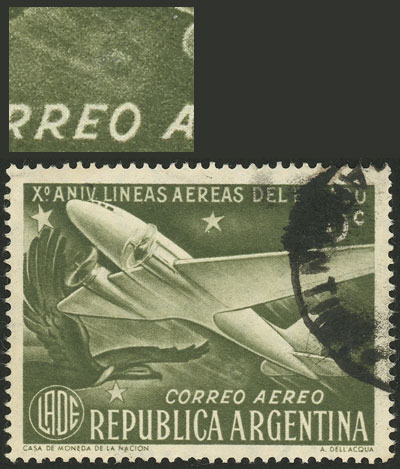 Lot 1063 - Argentina airmail - Guillermo Jalil - Philatino Auction # 2403 ARGENTINA: Lot 1063 - Argentina airmail - Guillermo Jalil - Philatino Auction # 2403 ARGENTINA:
