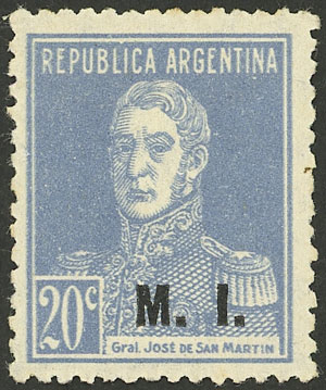 Lot 1212 - Argentina official stamps -  Guillermo Jalil - Philatino Auction # 2403 ARGENTINA: 