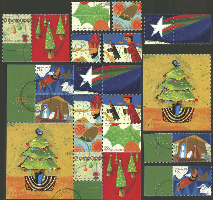 Lot 1154 - Argentina souvenir sheets -  Guillermo Jalil - Philatino Auction # 2403 ARGENTINA: 