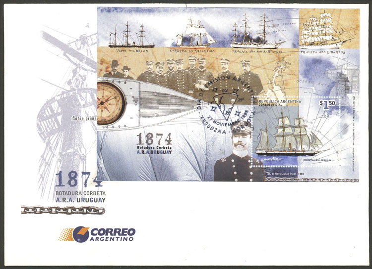 Lot 1153 - Argentina souvenir sheets -  Guillermo Jalil - Philatino Auction # 2403 ARGENTINA: 