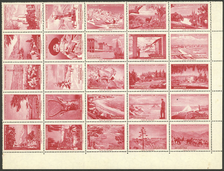 Lot 1519 - Argentina cinderellas - Guillermo Jalil - Philatino Auction # 2403 ARGENTINA: Lot 1519 - Argentina cinderellas - Guillermo Jalil - Philatino Auction # 2403 ARGENTINA: