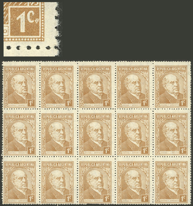 Lot 500 - Argentina general issues -  Guillermo Jalil - Philatino Auction # 2403 ARGENTINA: 