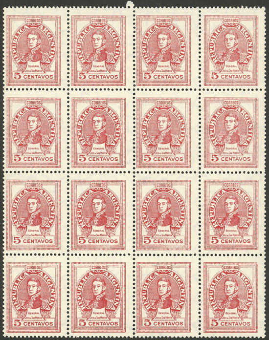 Lot 629 - Argentina general issues - Guillermo Jalil - Philatino Auction # 2403 ARGENTINA: Lot 629 - Argentina general issues - Guillermo Jalil - Philatino Auction # 2403 ARGENTINA: