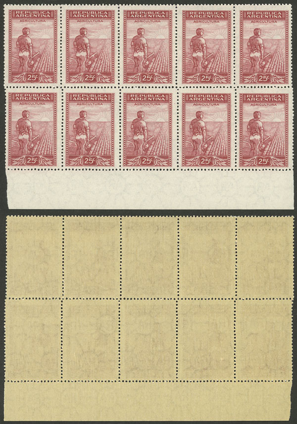 Lot 547 - Argentina general issues -  Guillermo Jalil - Philatino Auction # 2403 ARGENTINA: 