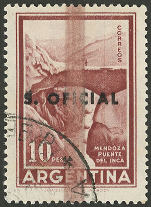 Lot 1267 - Argentina official stamps - Guillermo Jalil - Philatino Auction # 2403 ARGENTINA: Lot 1267 - Argentina official stamps - Guillermo Jalil - Philatino Auction # 2403 ARGENTINA: