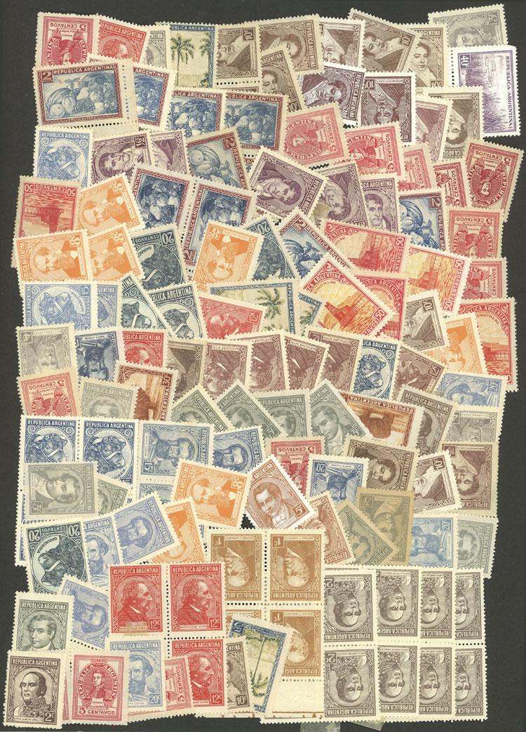 Lot 1483 - Argentina lots -  Guillermo Jalil - Philatino Auction # 2403 ARGENTINA: 