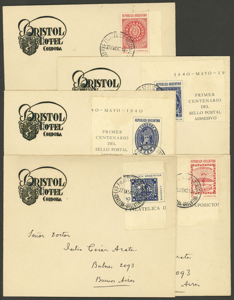 Lot 1423 - Argentina postal history -  Guillermo Jalil - Philatino Auction # 2403 ARGENTINA: 