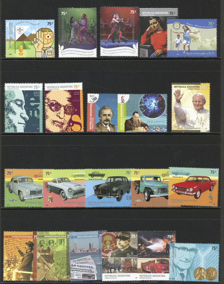 Lot 1037 - Argentina general issues - Guillermo Jalil - Philatino Auction # 2403 ARGENTINA: Lot 1037 - Argentina general issues - Guillermo Jalil - Philatino Auction # 2403 ARGENTINA: