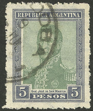Lot 335 - Argentina general issues -  Guillermo Jalil - Philatino Auction # 2403 ARGENTINA: 