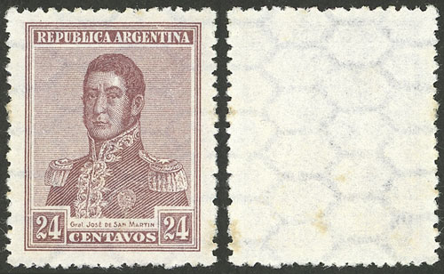 Lot 334 - Argentina general issues -  Guillermo Jalil - Philatino Auction # 2403 ARGENTINA: 