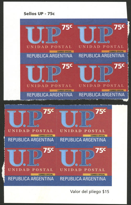 Lot 1018 - Argentina general issues - Guillermo Jalil - Philatino Auction # 2403 ARGENTINA: Lot 1018 - Argentina general issues - Guillermo Jalil - Philatino Auction # 2403 ARGENTINA: