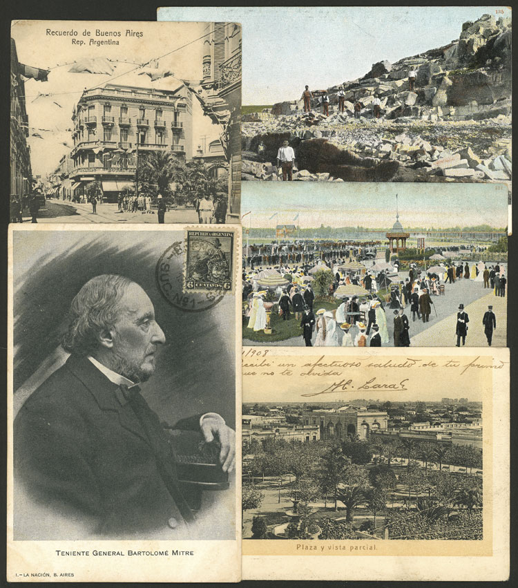 Lot 1492 - Argentina postcards -  Guillermo Jalil - Philatino Auction # 2403 ARGENTINA: 