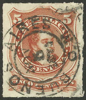 Lot 112 - Argentina general issues -  Guillermo Jalil - Philatino Auction # 2403 ARGENTINA: 