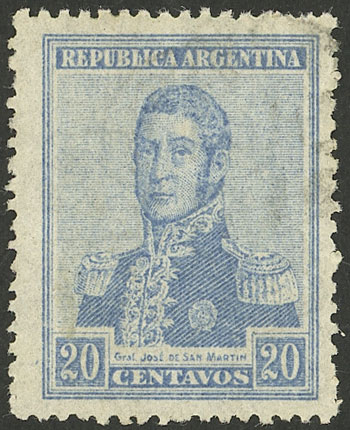 Lot 360 - Argentina general issues -  Guillermo Jalil - Philatino Auction # 2403 ARGENTINA: 