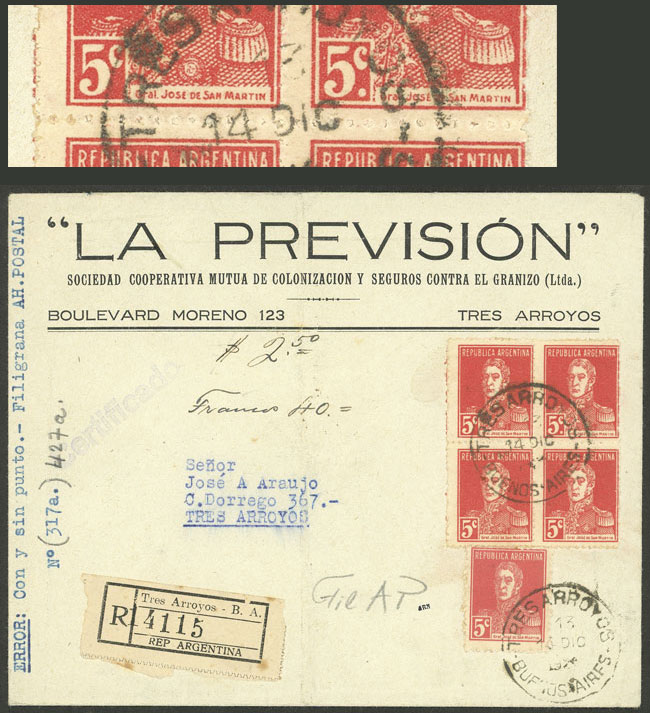 Lot 417 - Argentina general issues -  Guillermo Jalil - Philatino Auction # 2403 ARGENTINA: 