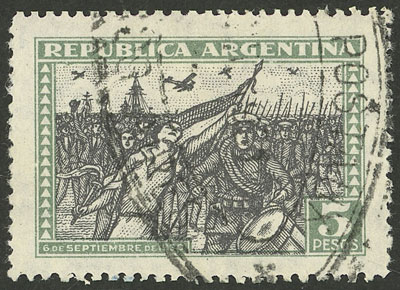 Lot 460 - Argentina general issues -  Guillermo Jalil - Philatino Auction # 2403 ARGENTINA: 