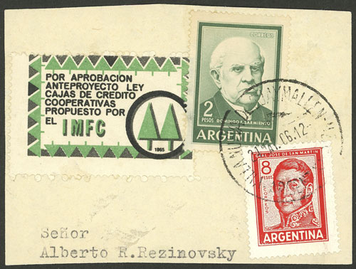 Lot 1512 - Argentina cinderellas - Guillermo Jalil - Philatino Auction # 2403 ARGENTINA: Lot 1512 - Argentina cinderellas - Guillermo Jalil - Philatino Auction # 2403 ARGENTINA:
