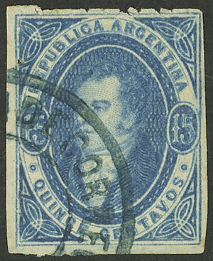 Lot 82 - Argentina rivadavias -  Guillermo Jalil - Philatino Auction # 2403 ARGENTINA: 