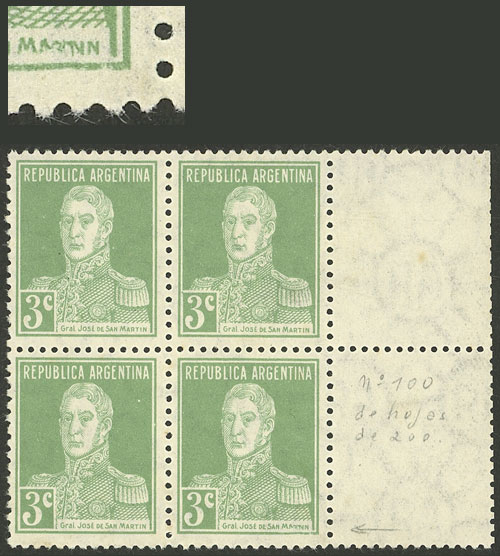 Lot 405 - Argentina general issues -  Guillermo Jalil - Philatino Auction # 2403 ARGENTINA: 